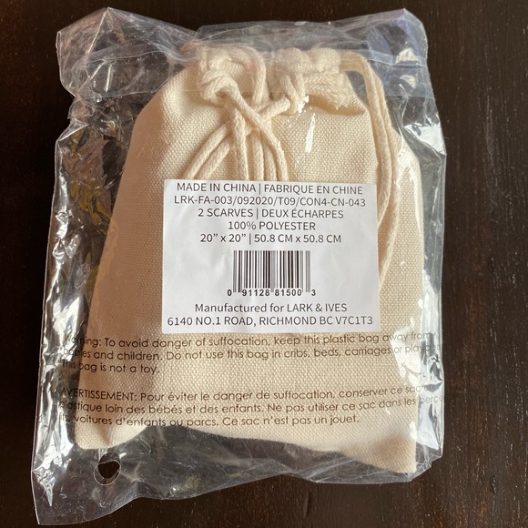 Lark & Ives Minimalist Hair Scarf Bundle - Picture 10 of 10